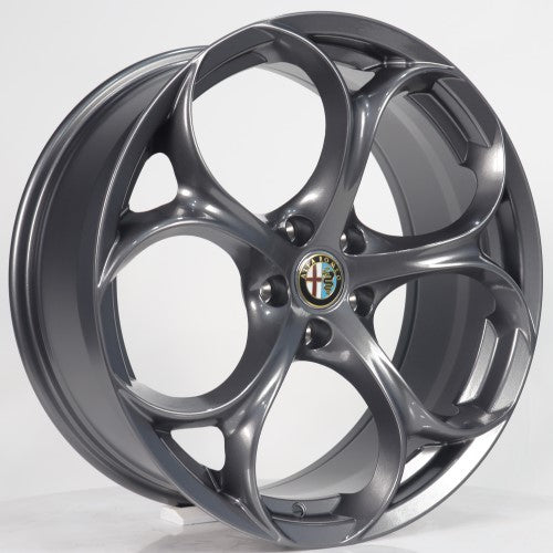 R1 Wheels 19 inç 5*110 ET33 Füme Jant Takımı (J-3461) - KolayOto
