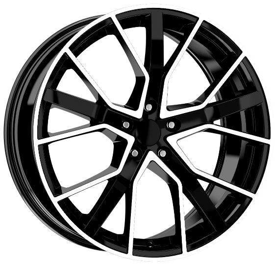 R1 Wheels 20 inç 5*120 ET40 Metalik Gri Jant Takımı (J-2961) - KolayOto