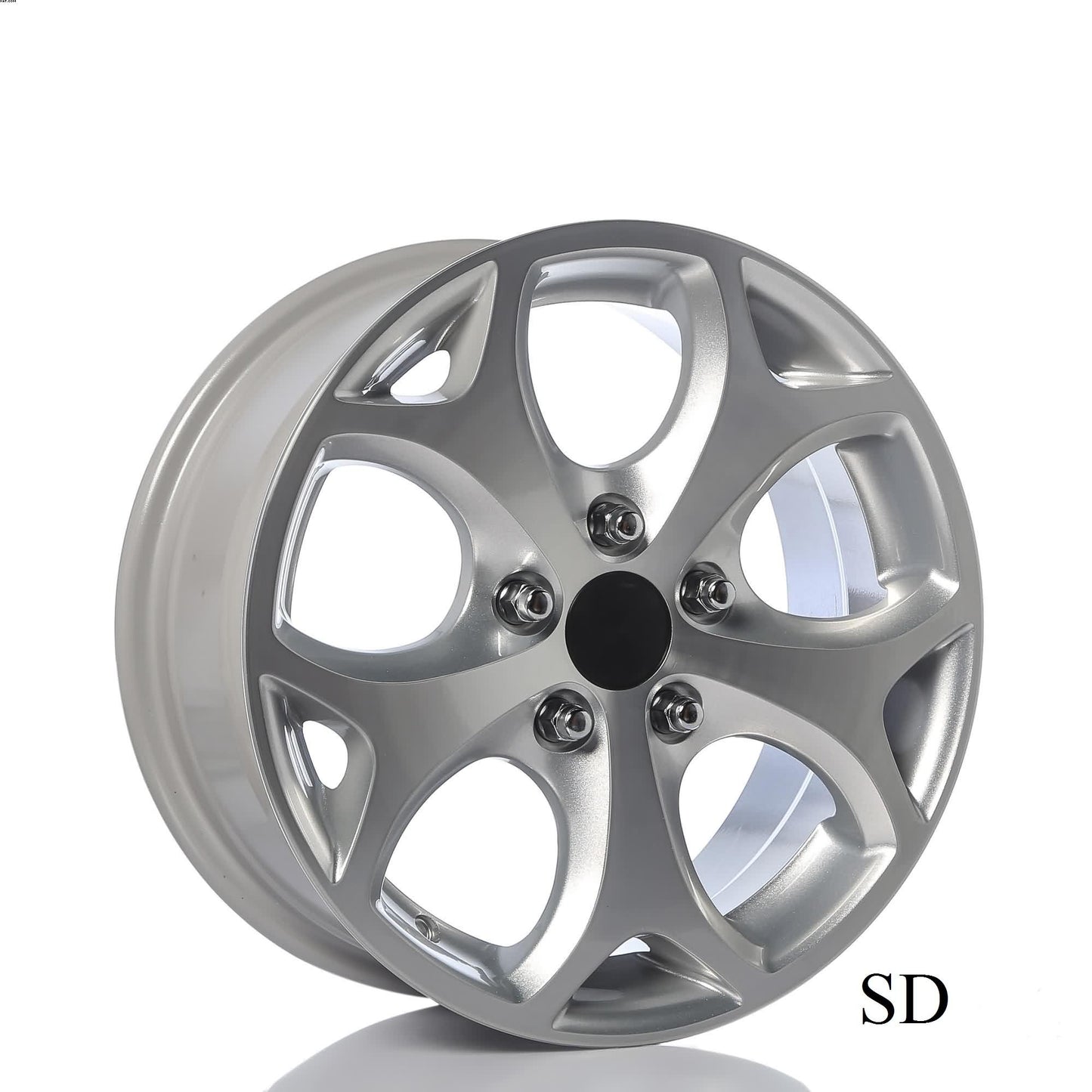 R1 Wheels 15 inç 4*108 ET35 Metalik Gri Jant Takımı (J-490) - KolayOto