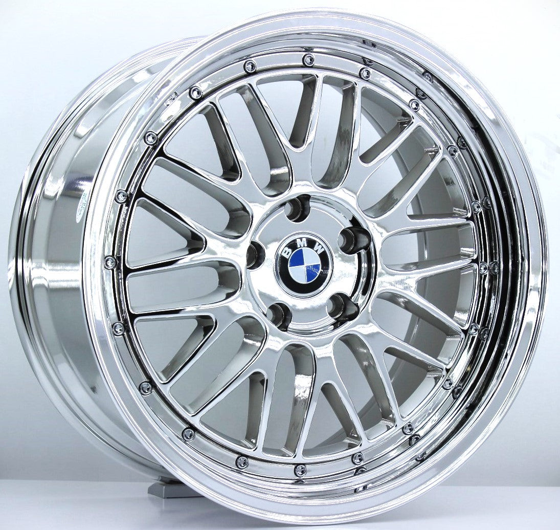 R1 Wheels 19 inç 5*120 ET38 Krom Jant Takımı (J-459) - KolayOto