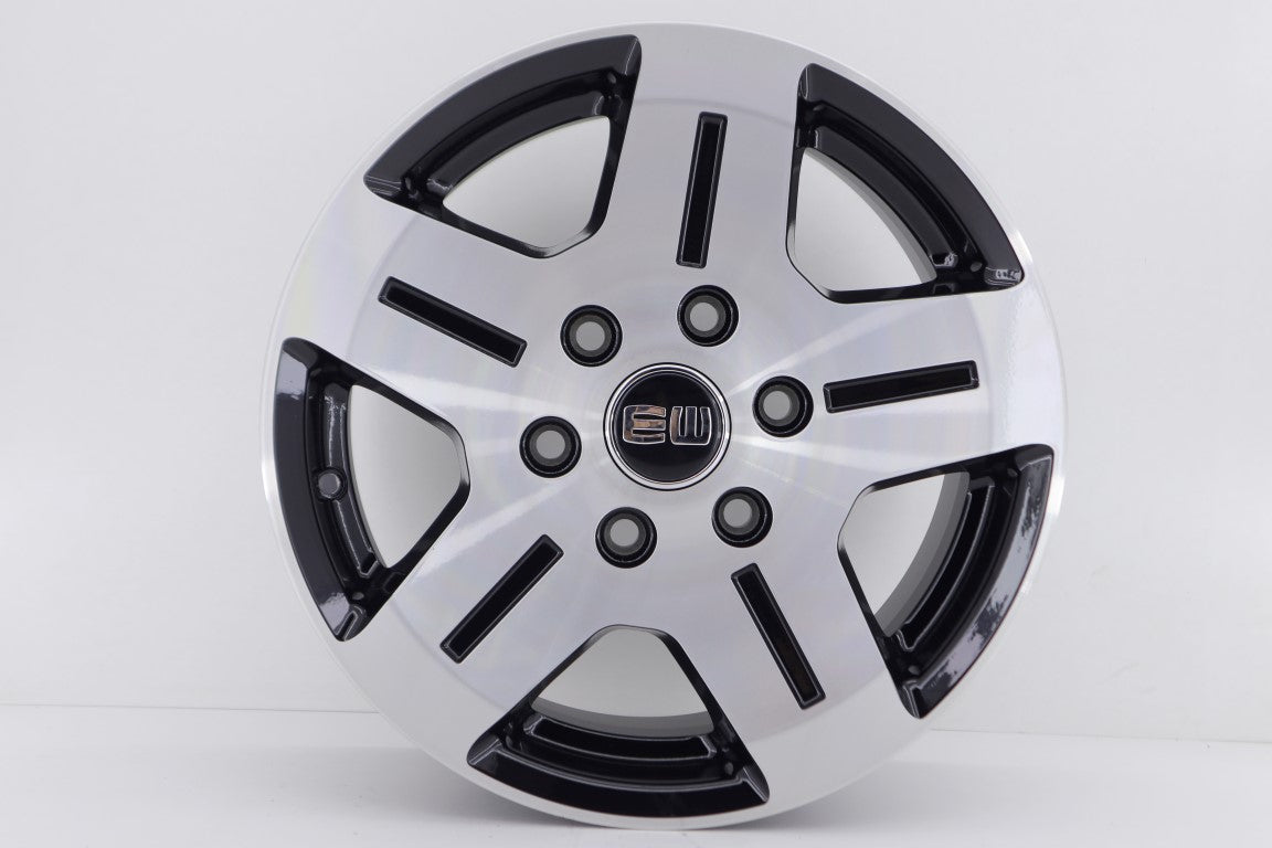 Elite 16 inç 6*130 ET45 Siyah Jant Takımı (J-1976) - KolayOto