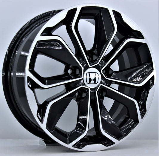 R1 Wheels 15 inç 5*114.3 ET35 Siyah Jant Takımı (J-947) - KolayOto