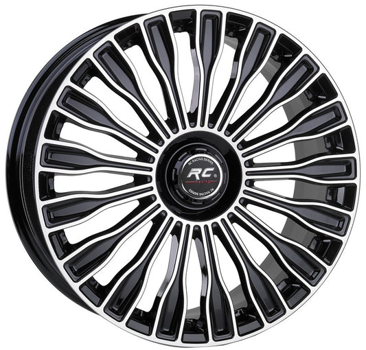 R1 Wheels 19 inç 5*112 ET48 Siyah Jant Takımı (J-1515) - KolayOto