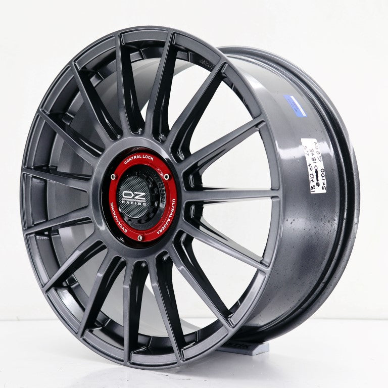 R1 Wheels 18 inç 5*100-112 ET35 Füme Jant Takımı (J-2094) - KolayOto