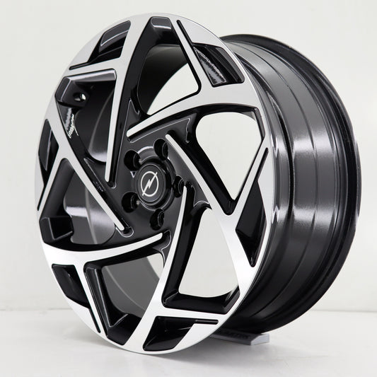 R1 Wheels 19 inç 5*115 ET45 Siyah Jant Takımı (J-1322) - KolayOto