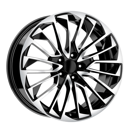 R1 Wheels 19 inç 5*112 ET40 Parlak Siyah Jant Takımı (J-4253)