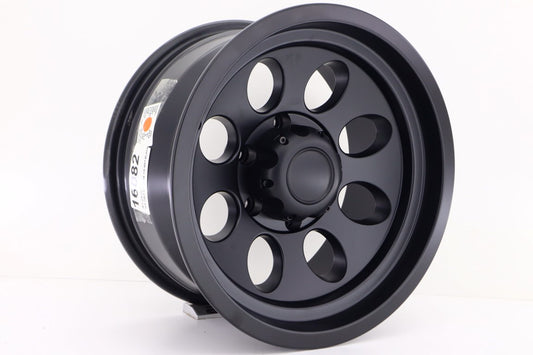R1 Wheels 16 inç 6*114.3 ET25 Mat Siyah Jant Takımı (J-1051) - KolayOto