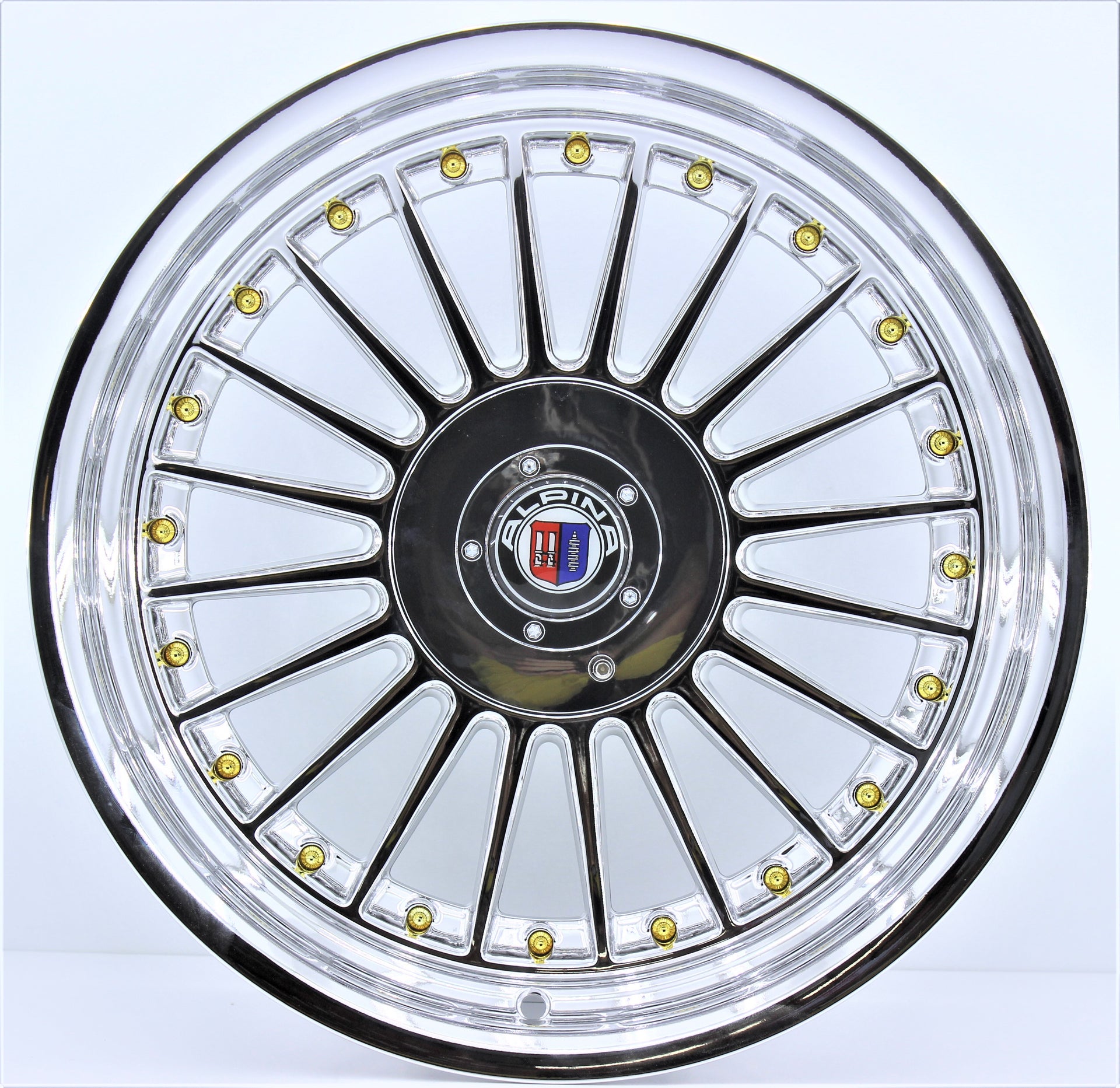 R1 Wheels 17 inç 5*120/112 ET25 Krom Jant Takımı (J-1266) - KolayOto