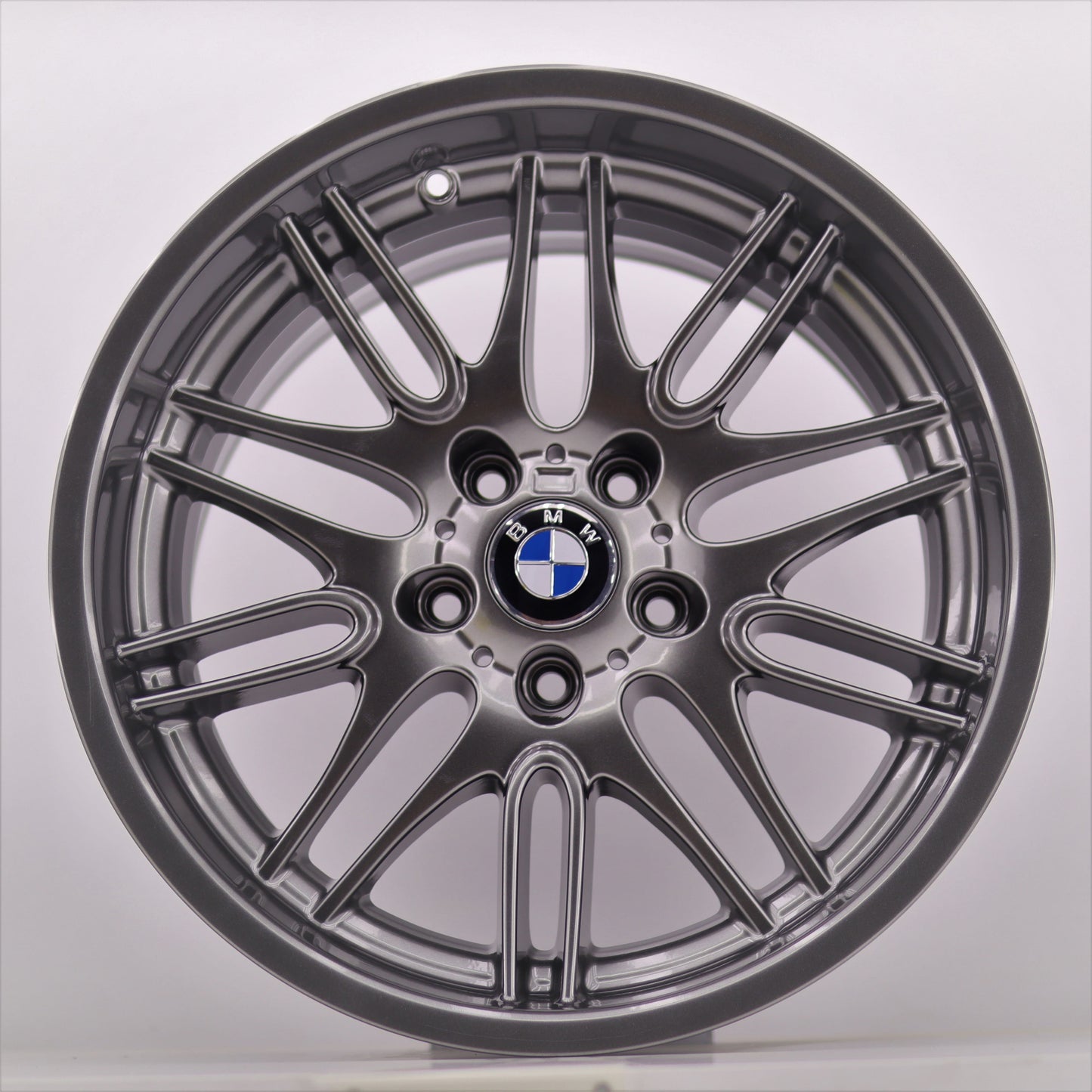 R1 Wheels 18 inç 5*120 ET22 Füme Jant Takımı (J-302) - KolayOto