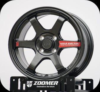 R1 Wheels 16 inç 4*100 ET38 Mat Siyah Jant Takımı (J-4347)