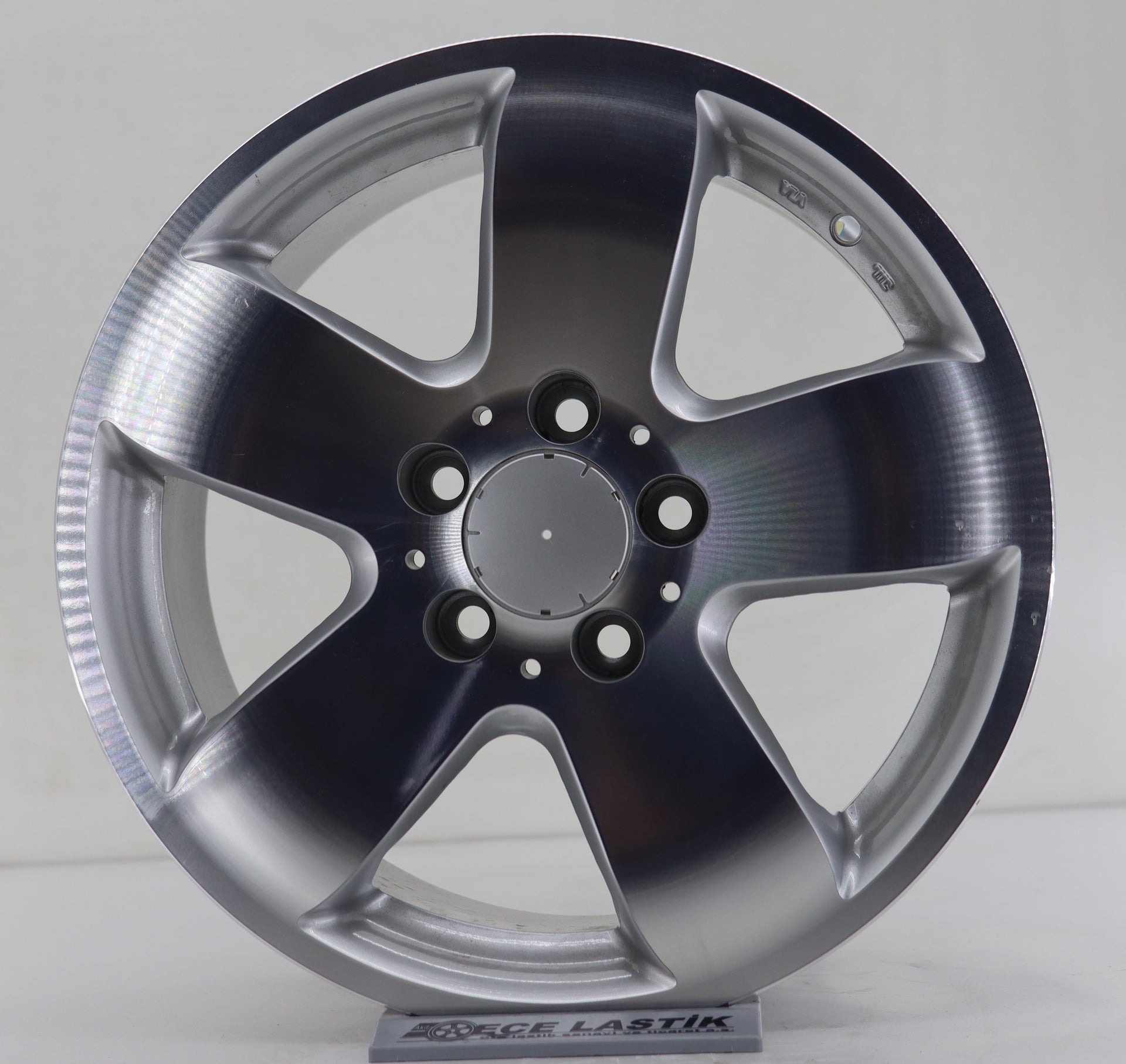 R1 Wheels 16 inç 5*112 ET35 Metalik Gri Jant Takımı (J-2034) - KolayOto
