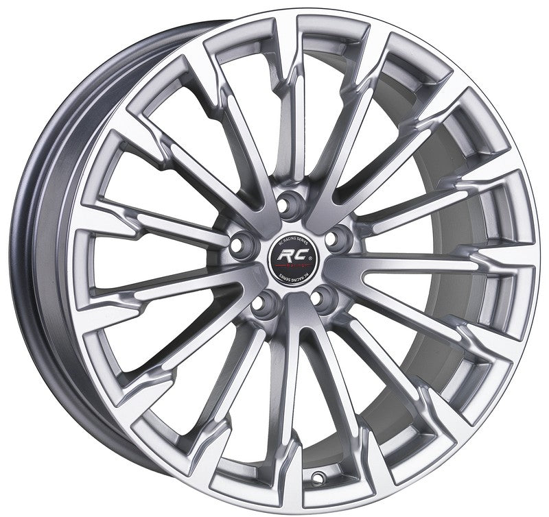 R1 Wheels 17 inç 5*100 ET35 Metalik Gri Jant Takımı (J-3639) - KolayOto