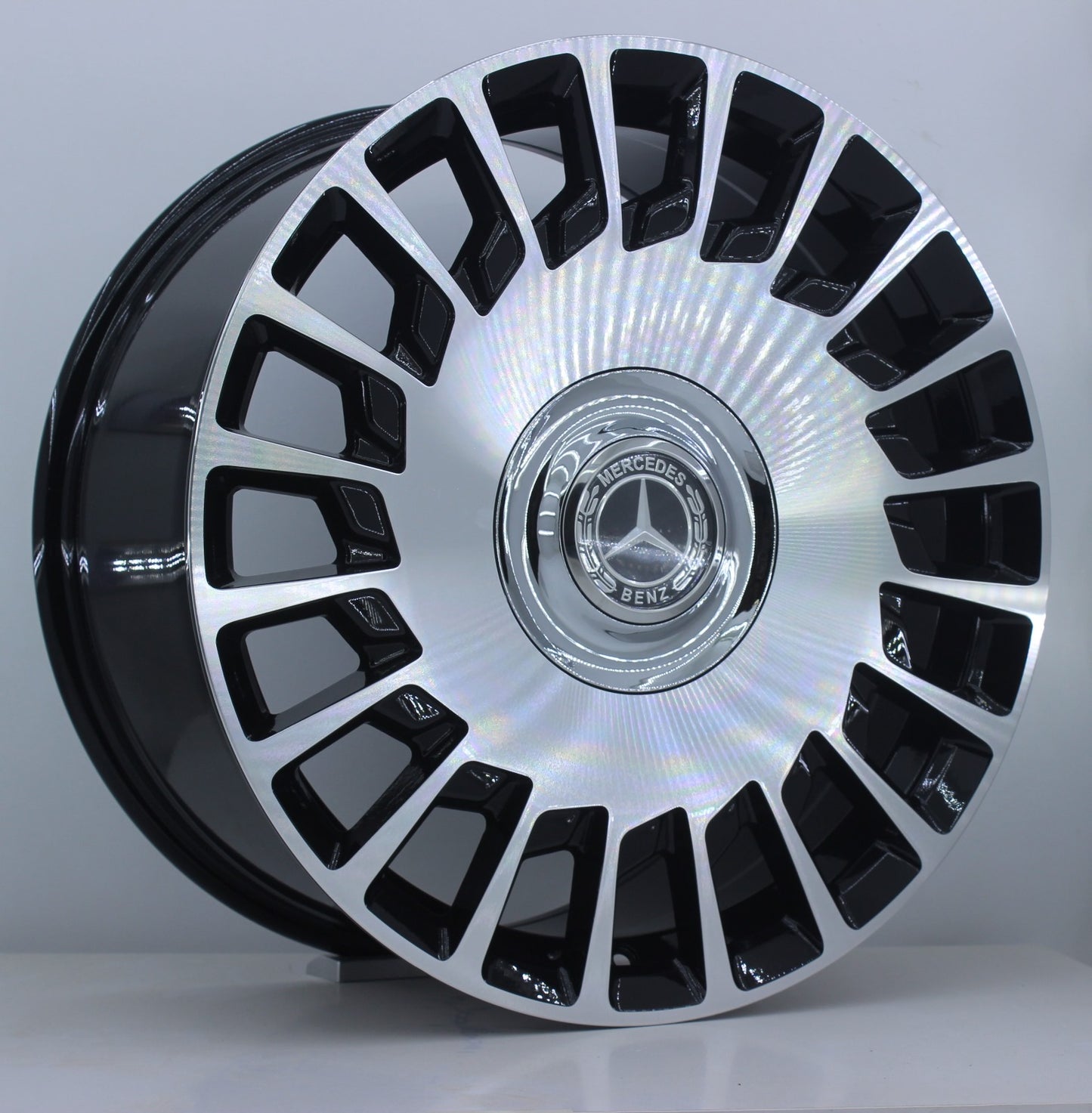 R1 Wheels 20 inç 5*112 ET35 Siyah Jant Takımı (J-189) - KolayOto