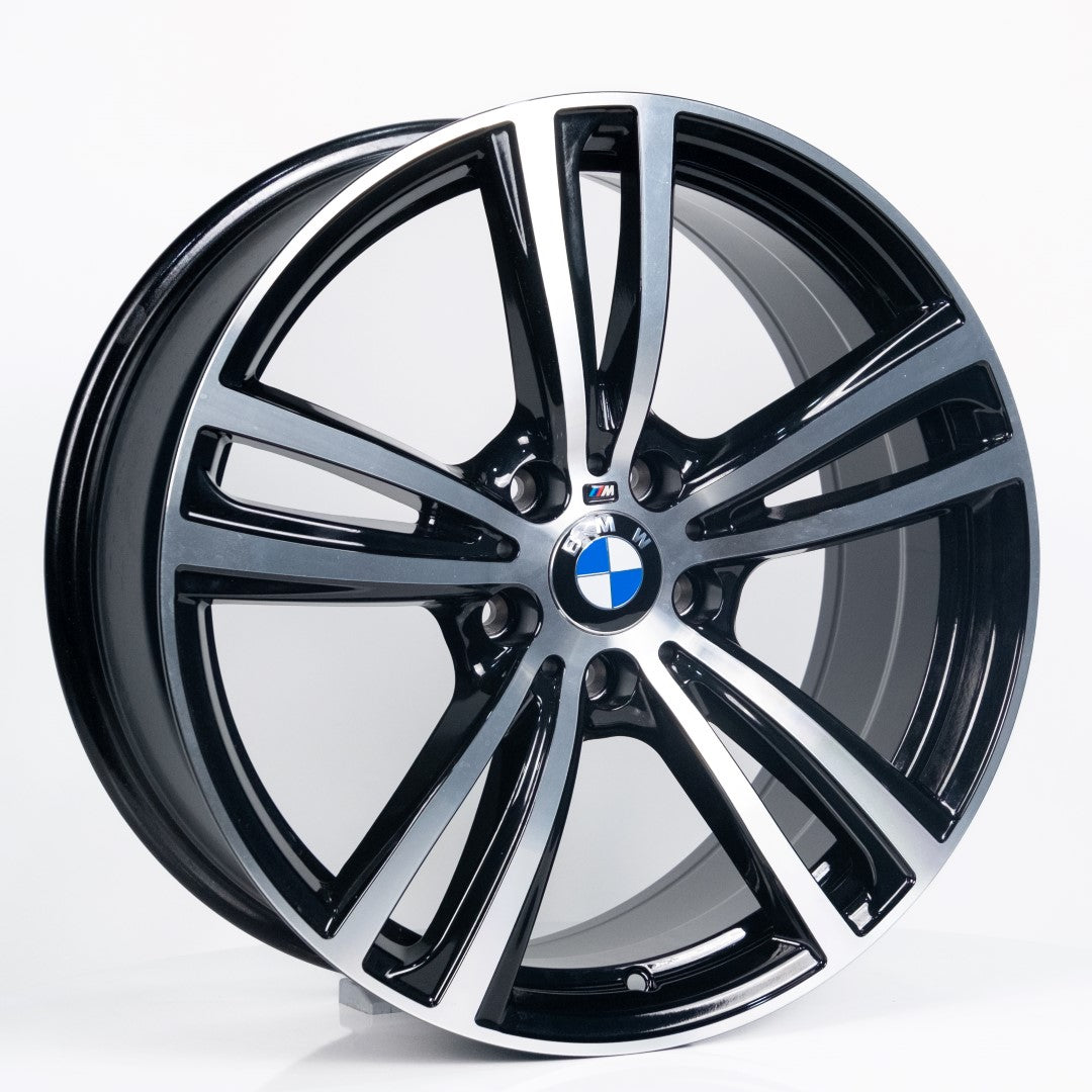 R1 Wheels 19 inç 5*120 ET42 Siyah Jant Takımı (J-3004) - KolayOto