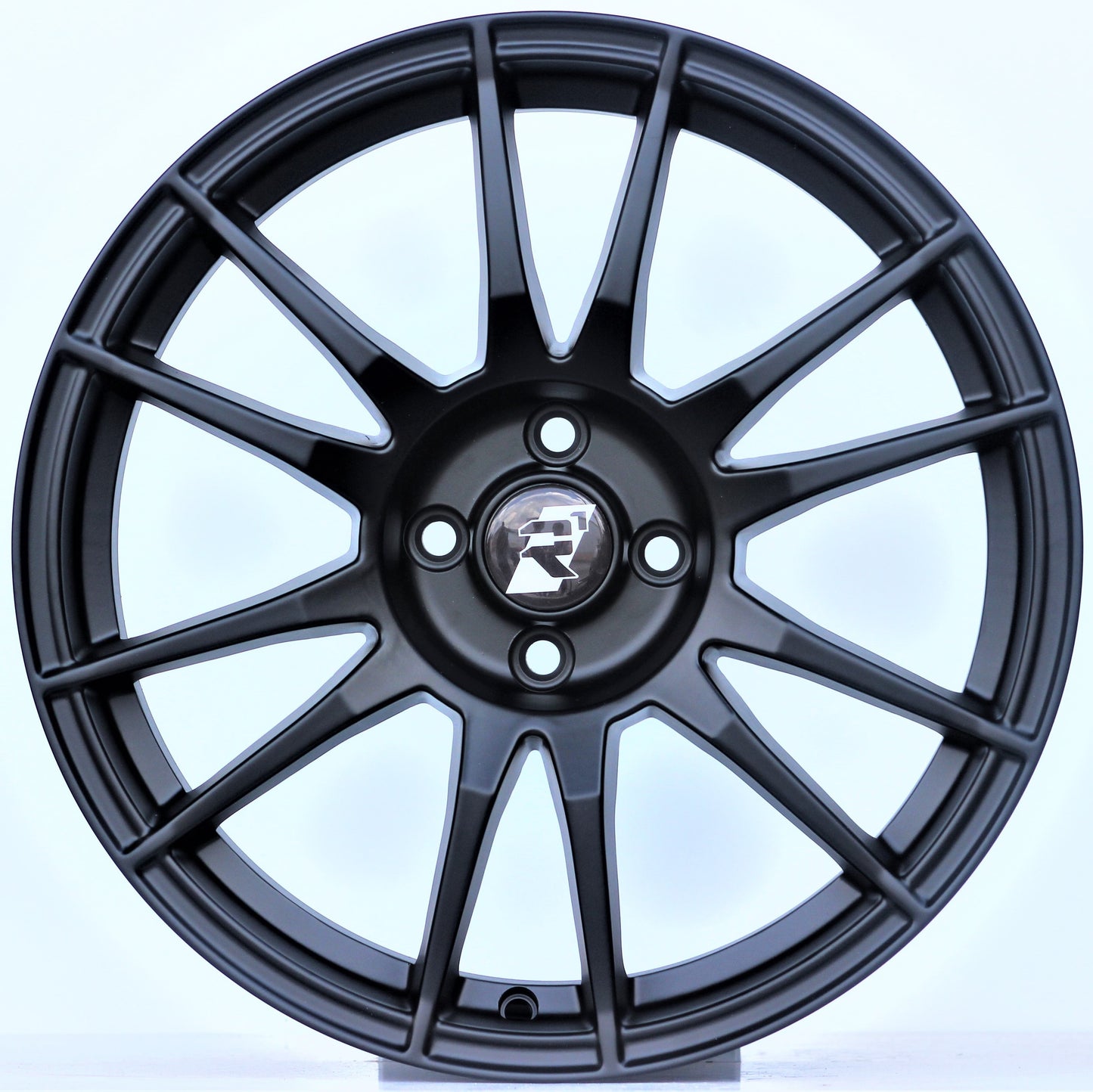 R1 Wheels 17 inç 4*100 ET35 Mat Siyah Jant Takımı (J-1295) - KolayOto