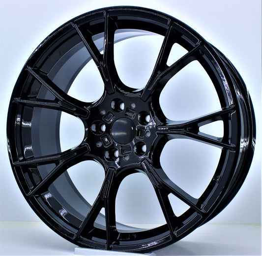 R1 Wheels 19 inç 5*112 ET40 Siyah Jant Takımı (J-210) - KolayOto