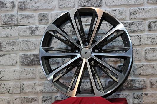 R1 Wheels 18 inç 5*112 ET40 Füme Jant Takımı (J-970) - KolayOto