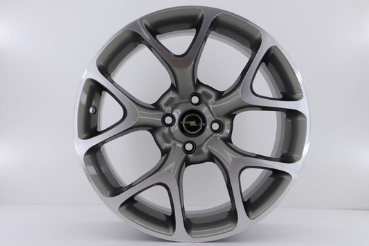 R1 Wheels 17 inç 4*100 ET35 Füme Jant Takımı (J-803) - KolayOto