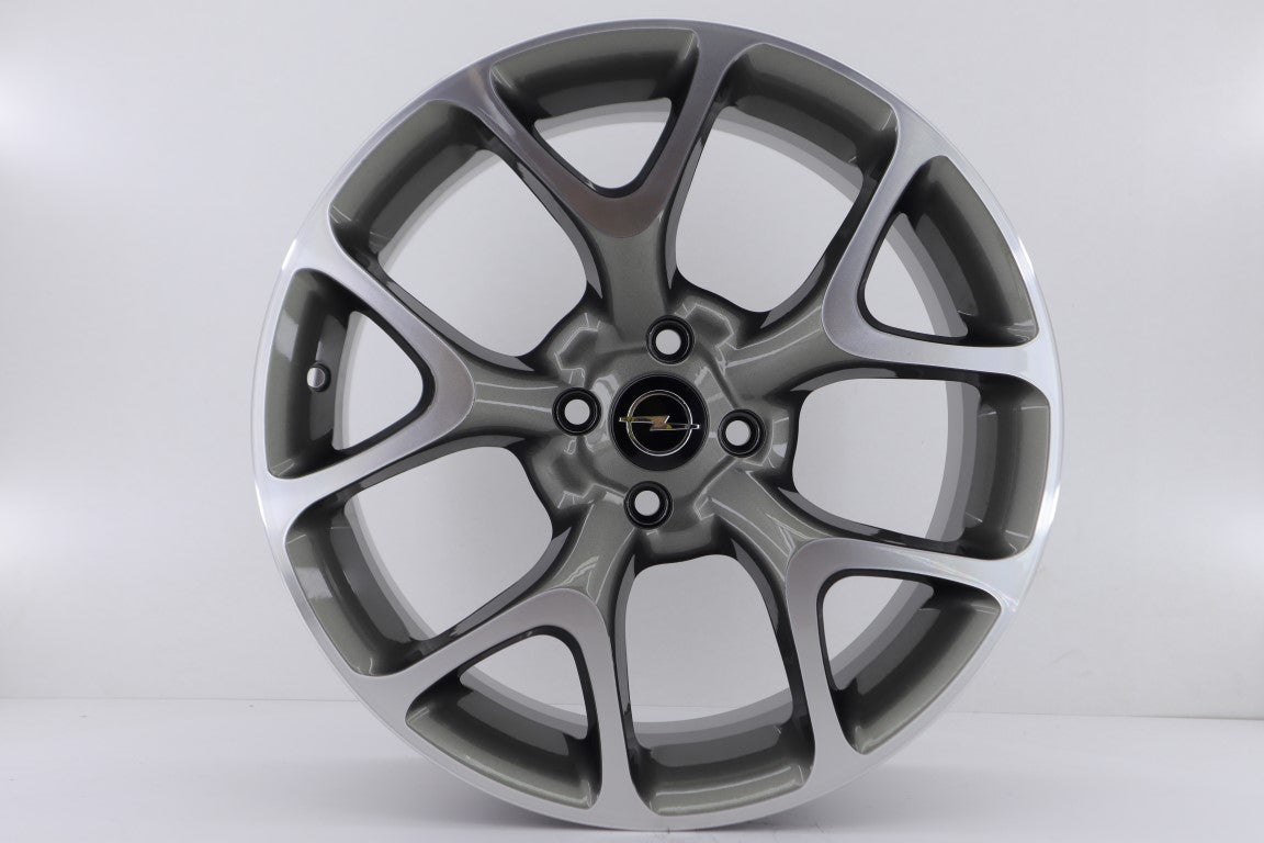 R1 Wheels 17 inç 4*100 ET35 Füme Jant Takımı (J-803) - KolayOto