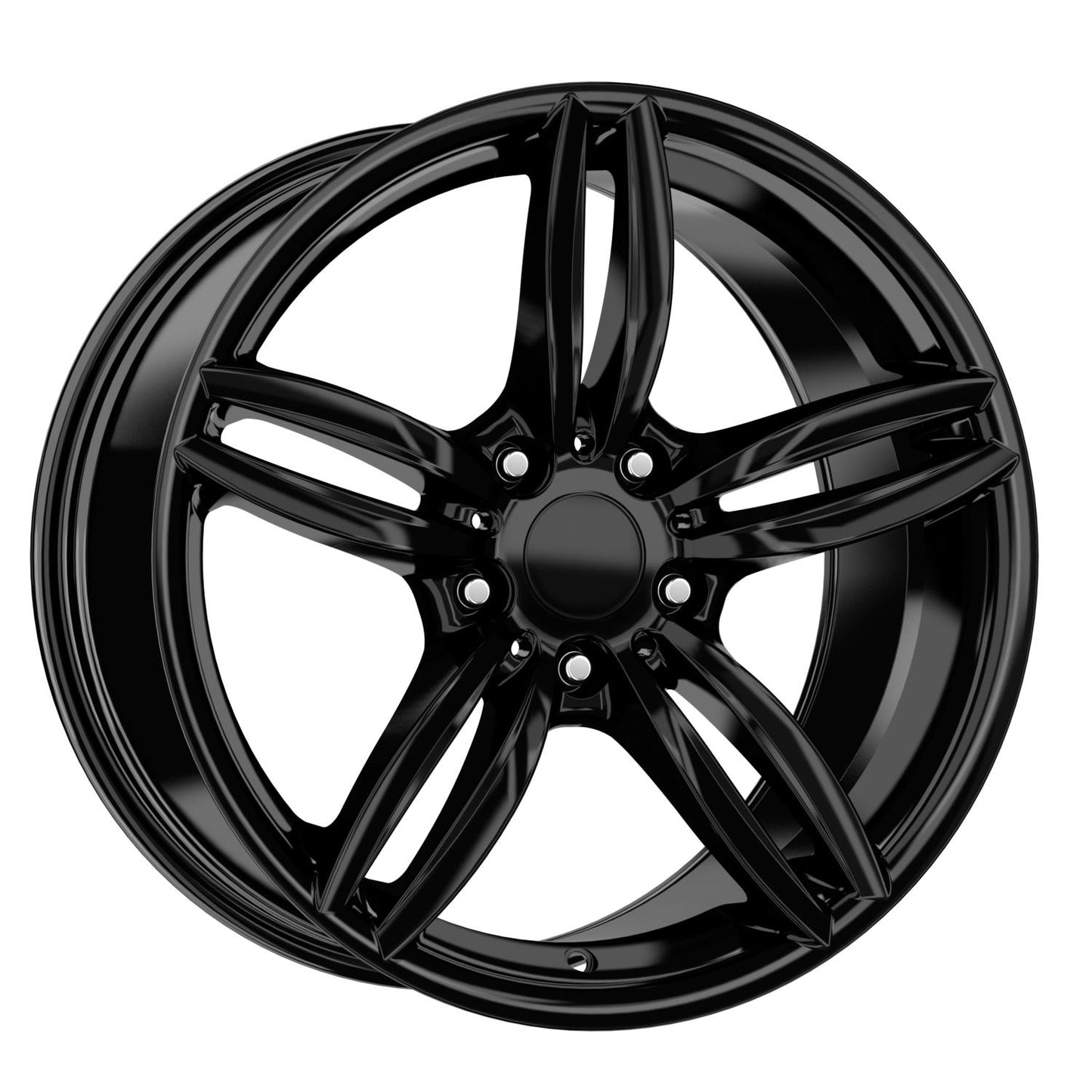 R1 Wheels 18 inç 5*120 ET30 Siyah Jant Takımı (J-1199) - KolayOto