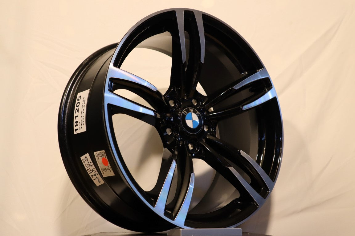 R1 Wheels 19 inç 5*120 ET37 Siyah Jant Takımı (J-901) - KolayOto