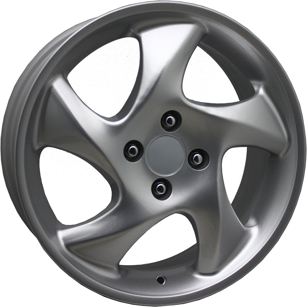 R1 Wheels 16 inç 4*100 ET35 Metalik Gri Jant Takımı (J-887) - KolayOto