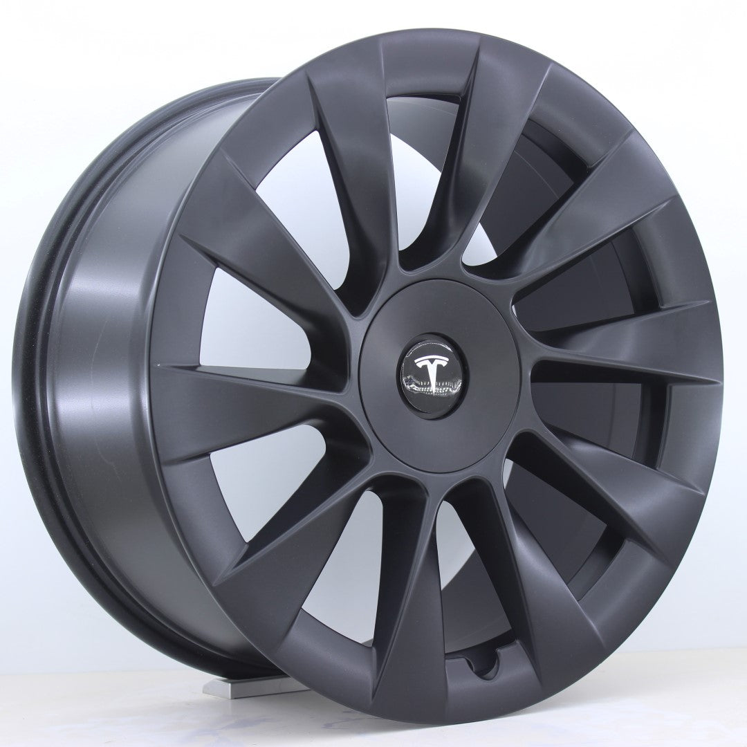 R1 Wheels 19 inç 5*114.3 ET39 Mat Siyah Jant Takımı (J-2869) - KolayOto