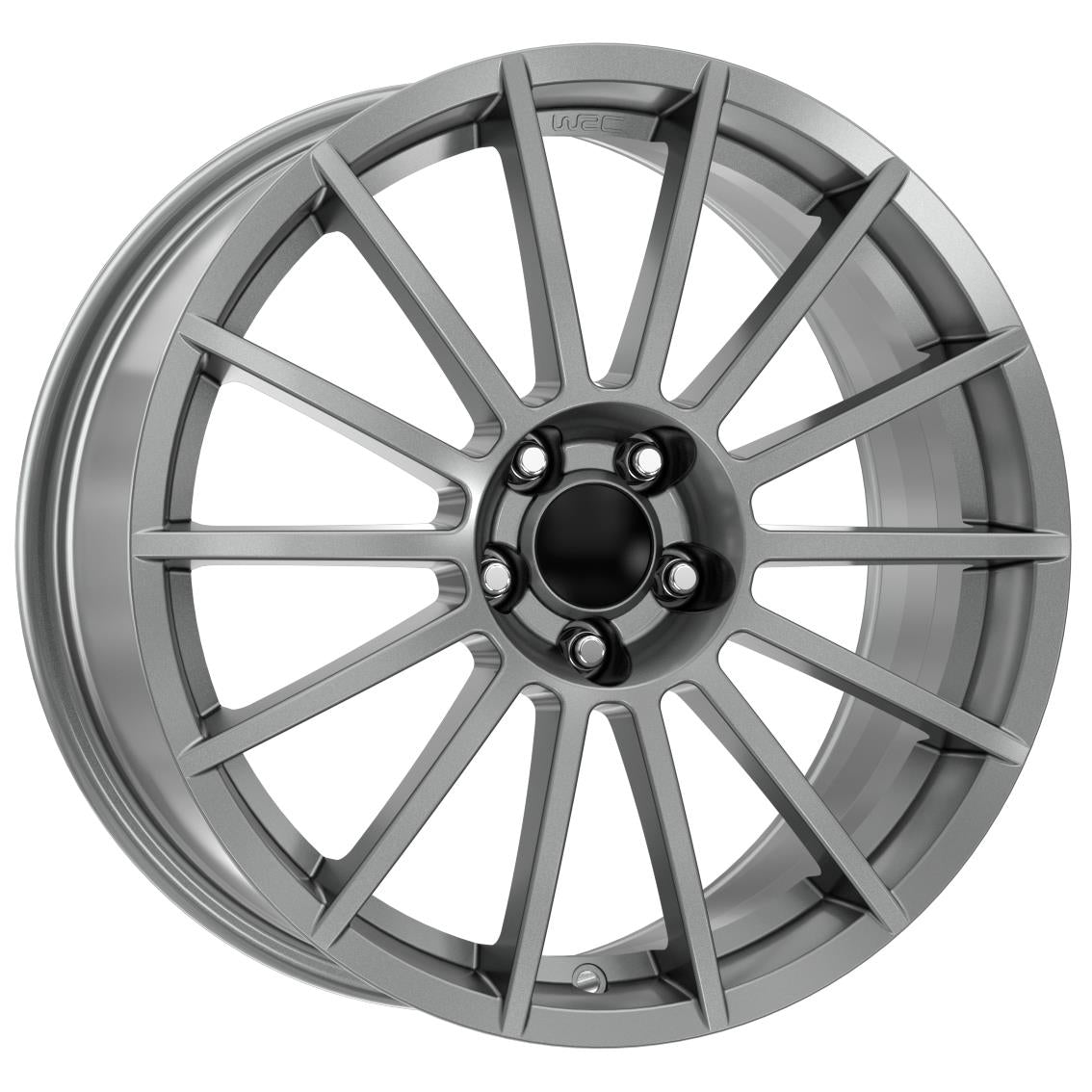 R1 Wheels 18 inç 5*100 ET40 Füme Jant Takımı (J-3770) - KolayOto