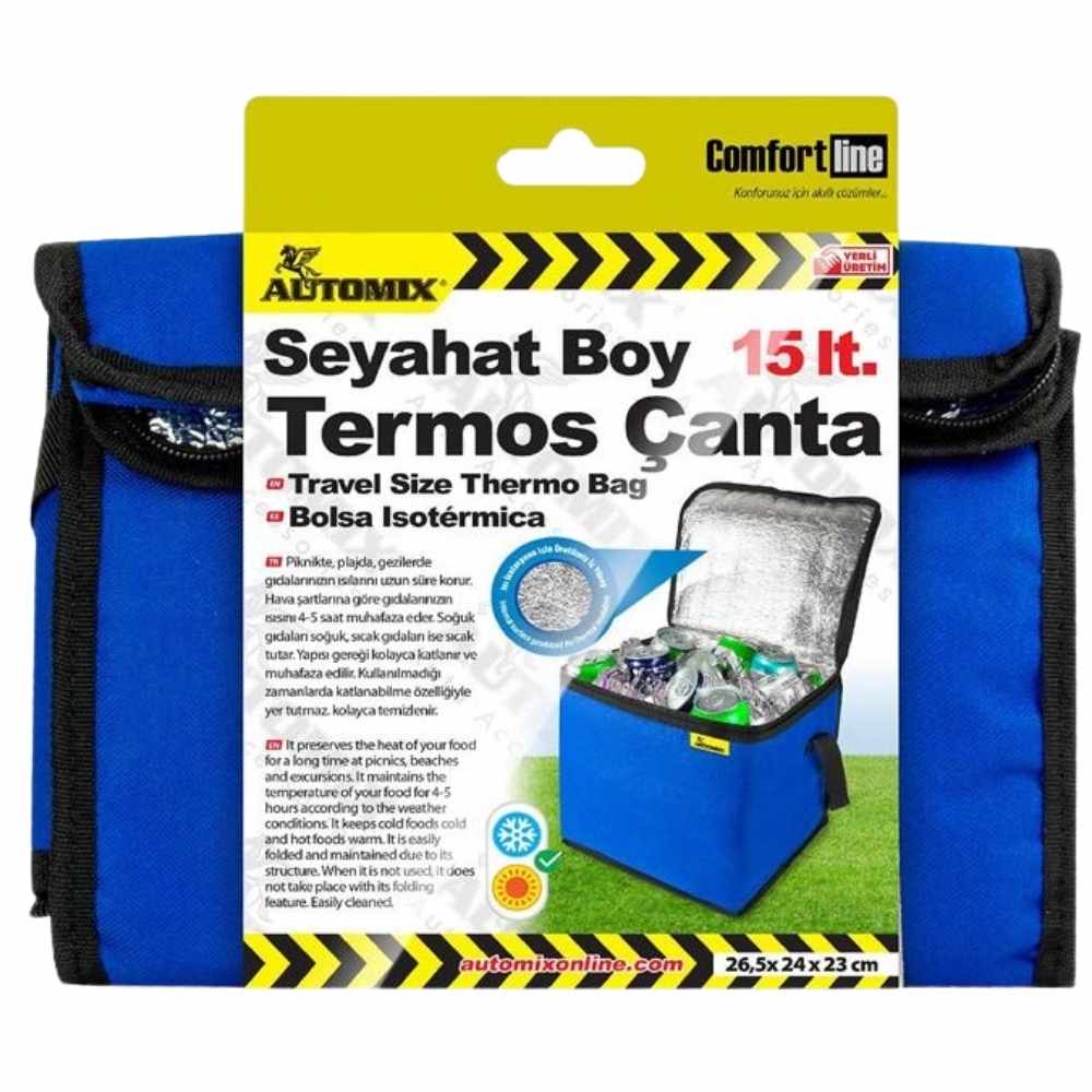 Automix Termos Çanta 15 Lt Seyahat Boy