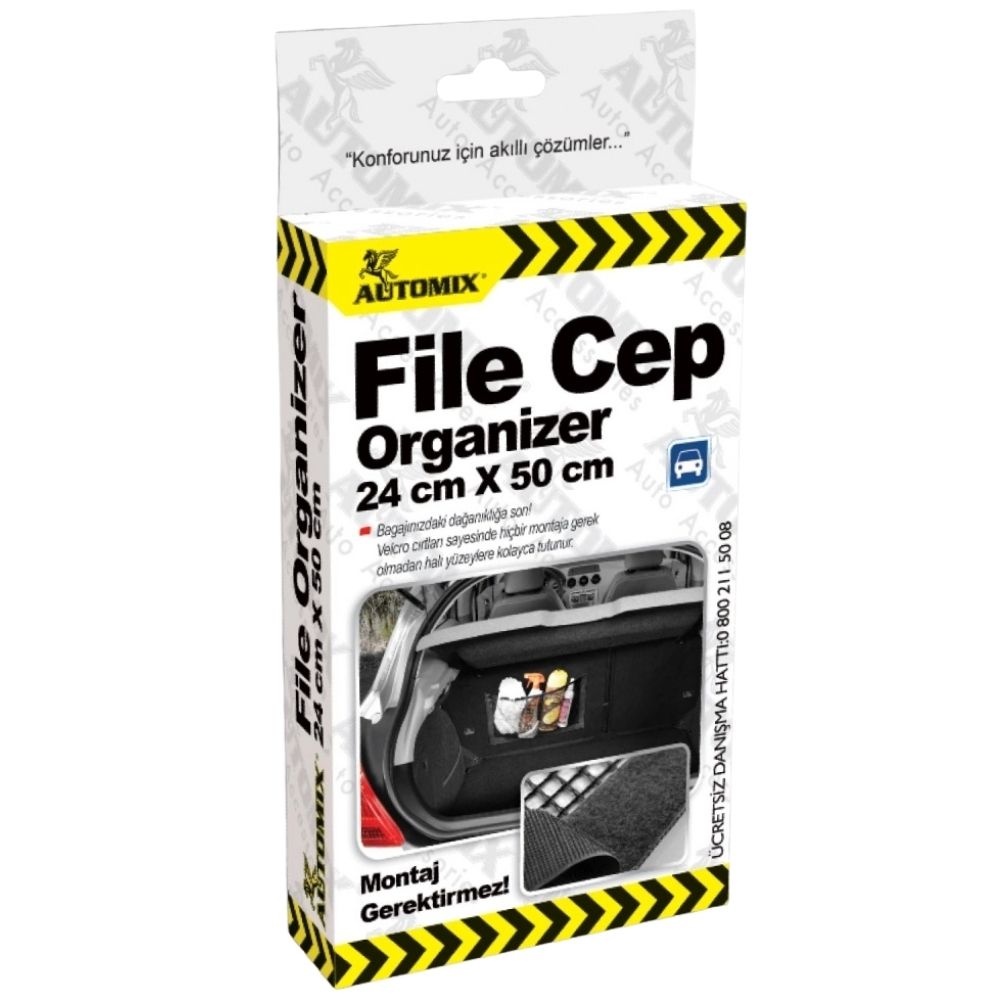 Automix Cep Organizer 24 x 50cm File