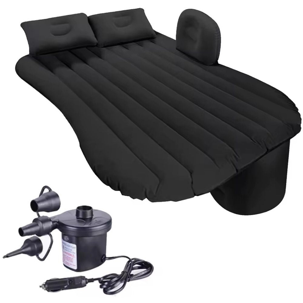 Carub 12V (Pompa + Yastık Seti) Araç içi Şişme Yatak