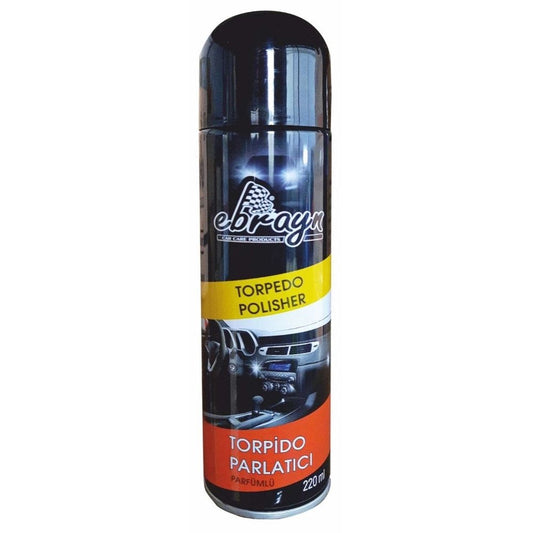 Ebrayn Aerosol (Oto Silikon) Parfümlü Torpido Parlatıcı (220 Ml)