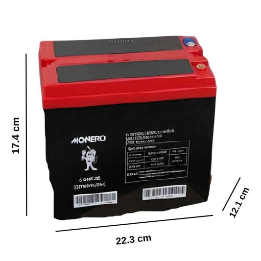 Monero 12V 80 Ah Elektirkli Bisiklet Aküsü