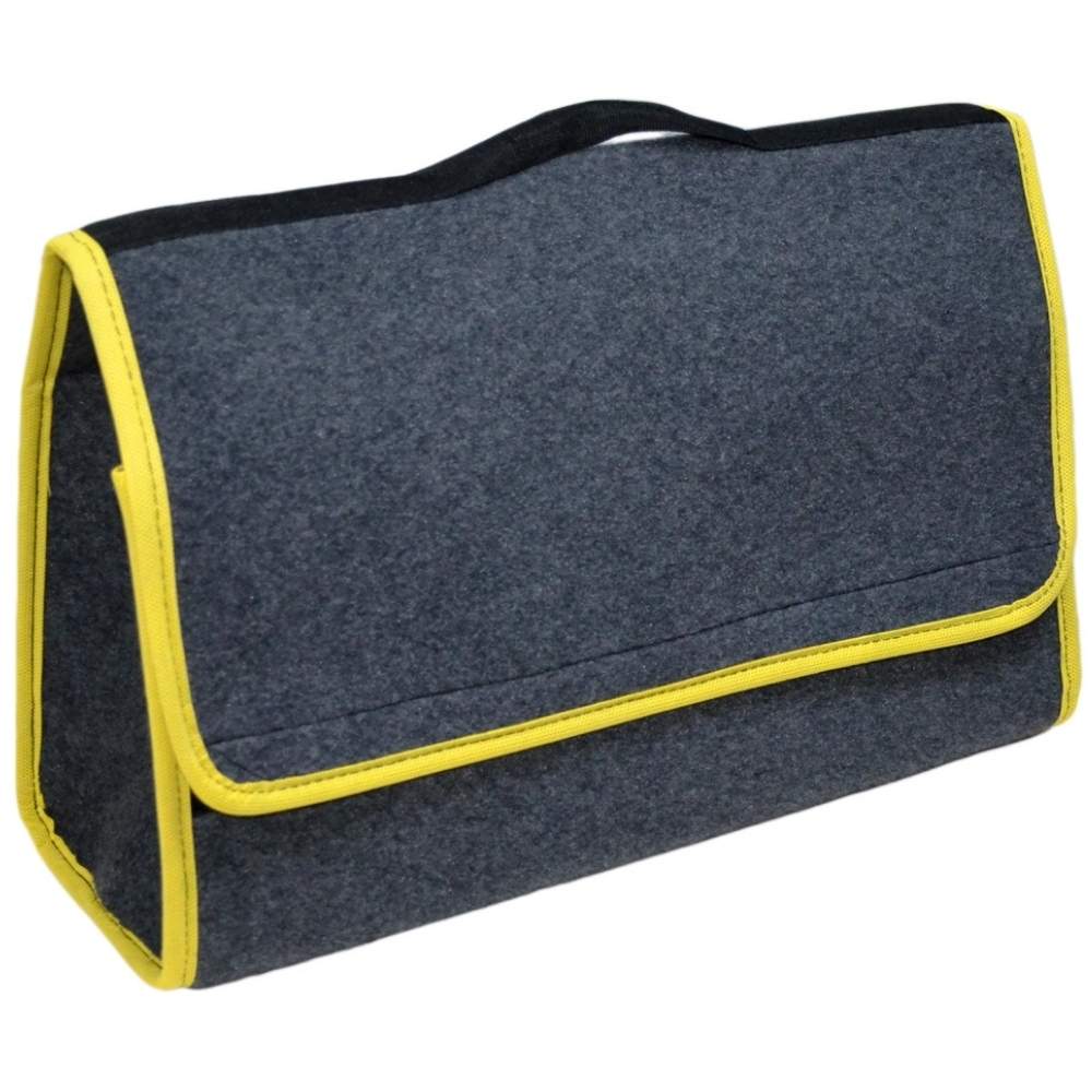NYF Organizer Halı Taşınabilir Füme-Sarı 40x15x21cm Bagaj Çantası