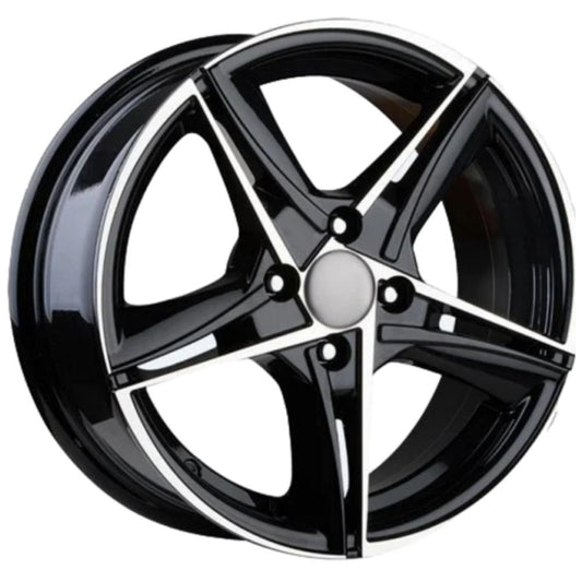 AGT Wheels 15 inç 4*100 ET35 Parlak Siyah Jant Takımı (J-4488)