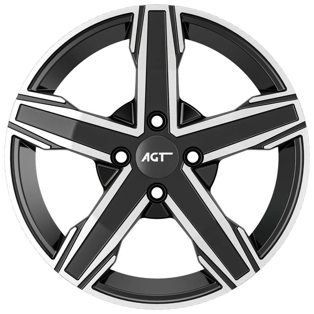 AGT Wheels 15 inç 4*108 ET25 Füme Jant Takımı (J-4500)