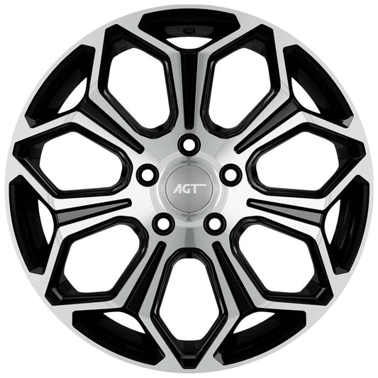 AGT Wheels 15 inç 4*114 ET40 Parlak Siyah Jant Takımı (J-4503)