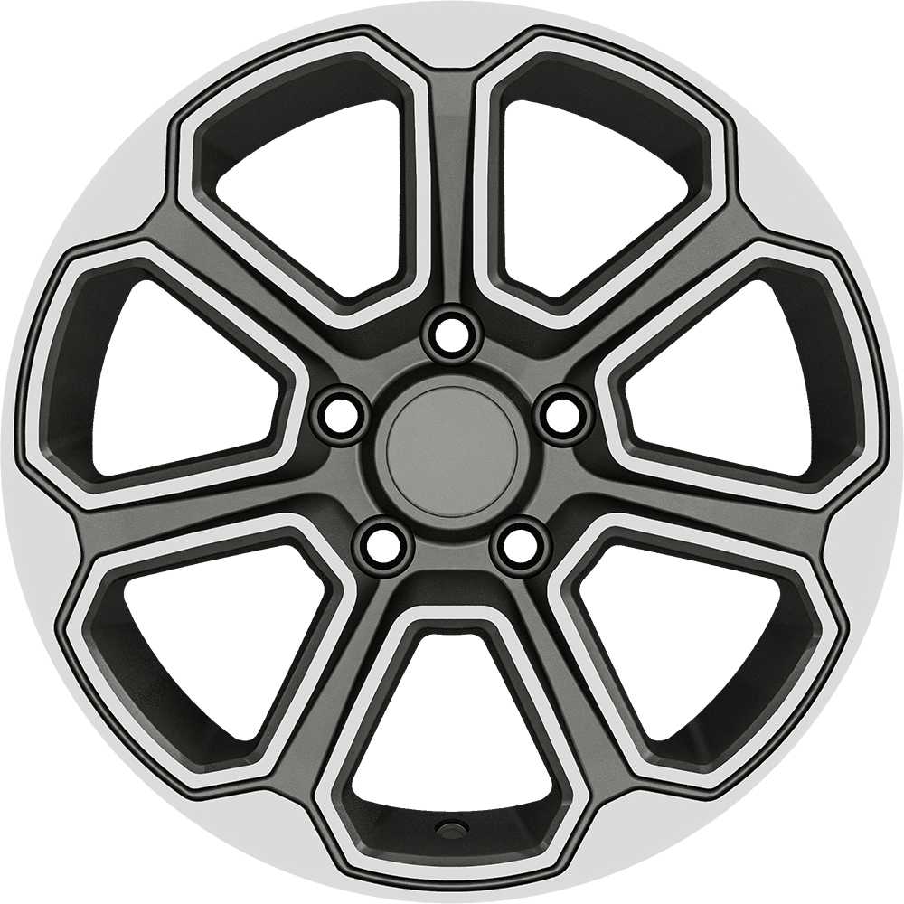 AGT Wheels 15 inç 5*108 ET35 Mat Gri Jant Takımı (J-4506)