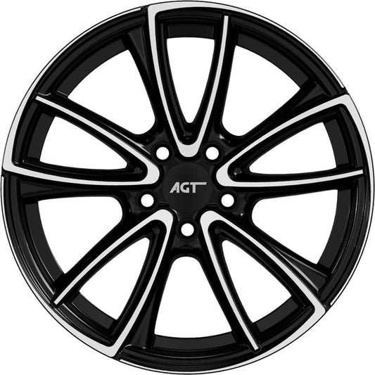 AGT Wheels 16 inç 5*98 ET35 Parlak Siyah Jant Takımı (J-4585)