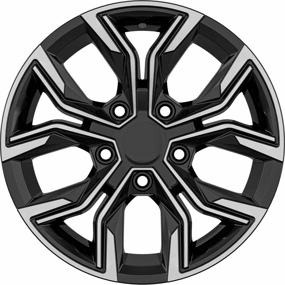 AGT Wheels 16 inç 5*114 ET40 Parlak Siyah Jant Takımı (J-4535)