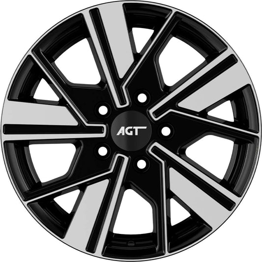 AGT Wheels 16 inç 5*120 ET38 Mat Siyah Jant Takımı (J-4551)