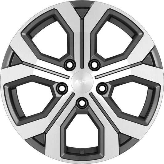AGT Wheels 16 inç 5*114 ET40 Mat Gri Jant Takımı (J-4543)