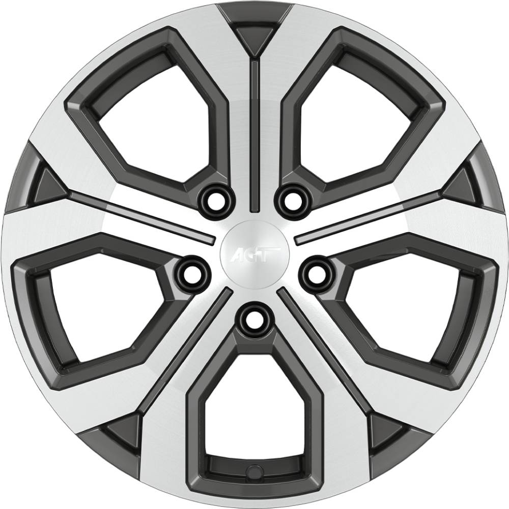 AGT Wheels 16 inç 5*114 ET40 Mat Gri Jant Takımı (J-4543)