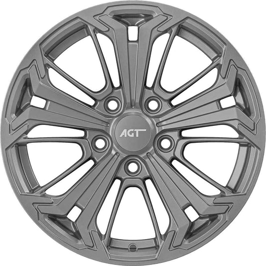 AGT Wheels 16 inç 5*114 ET40 Metalik Gri Jant Takımı (J-4579)