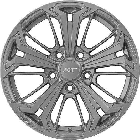 AGT Wheels 16 inç 5*114 ET40 Metalik Gri Jant Takımı (J-4578)
