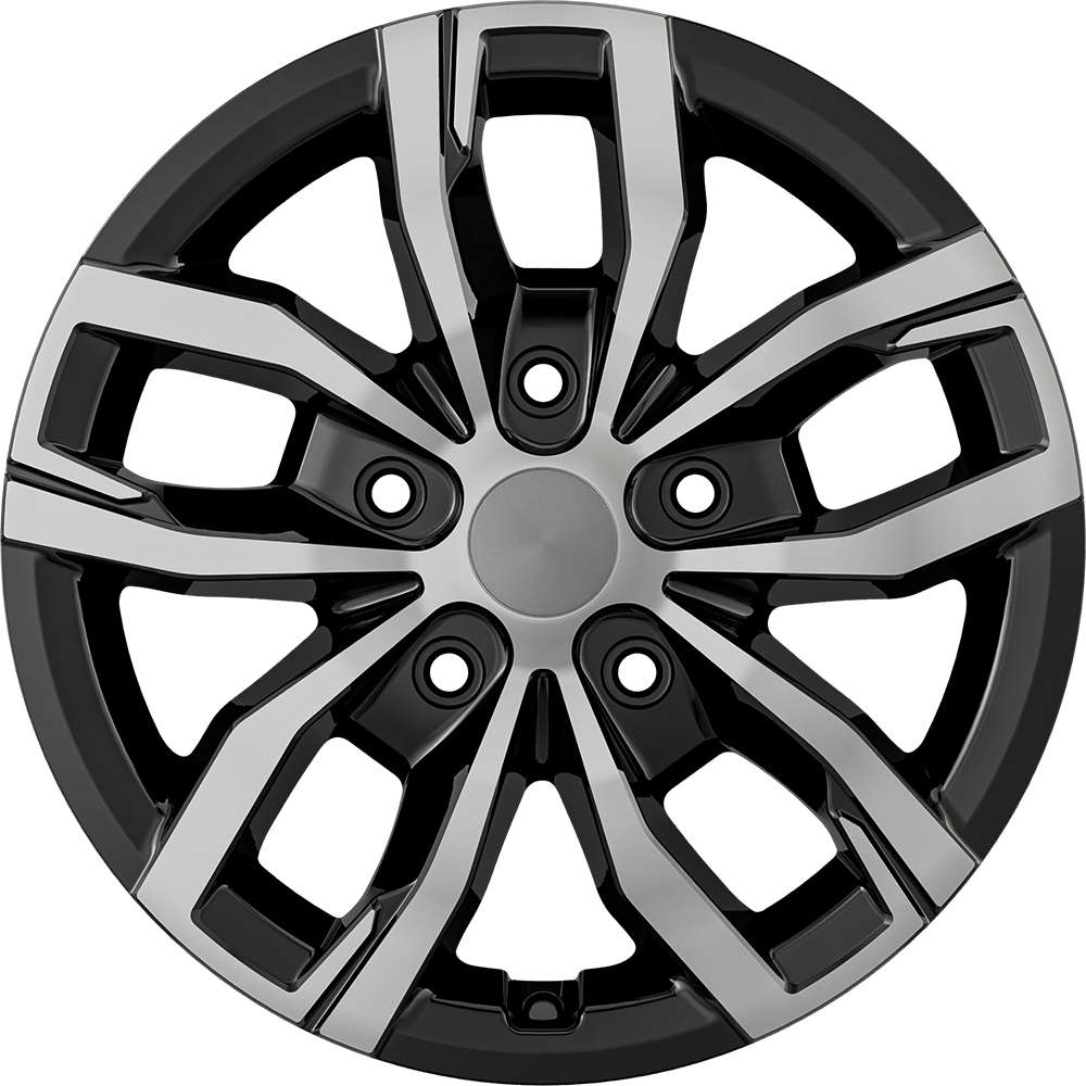 AGT Wheels 16 inç 5*118 ET68 Parlak Siyah Jant Takımı (J-4482)