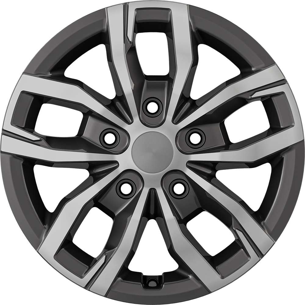 AGT Wheels 16 inç 5*130 ET68 Füme Jant Takımı (J-4485)