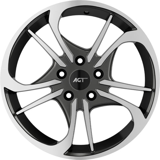 AGT Wheels 17 inç 5*114 ET50 Füme Jant Takımı (J-4555)