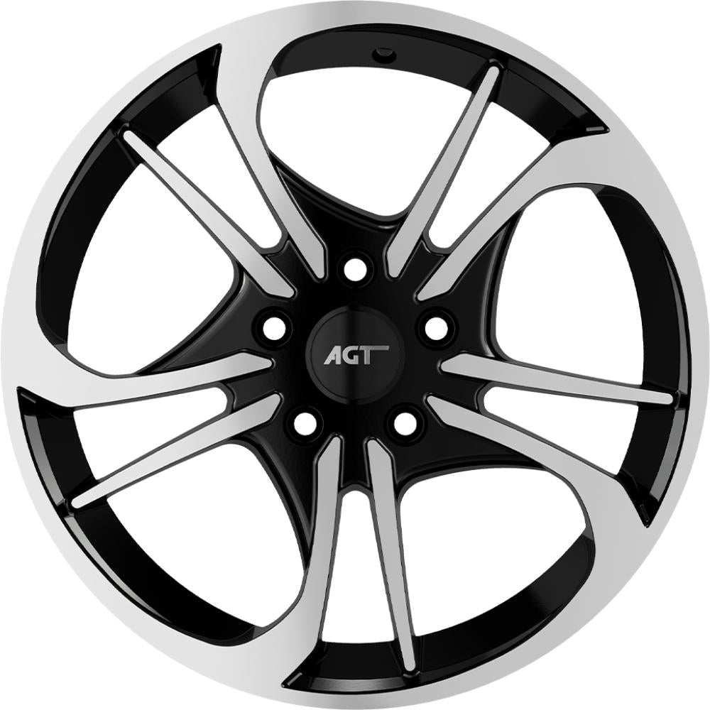 AGT Wheels 17 inç 5*114 ET50 Siyah Jant Takımı (J-4556)