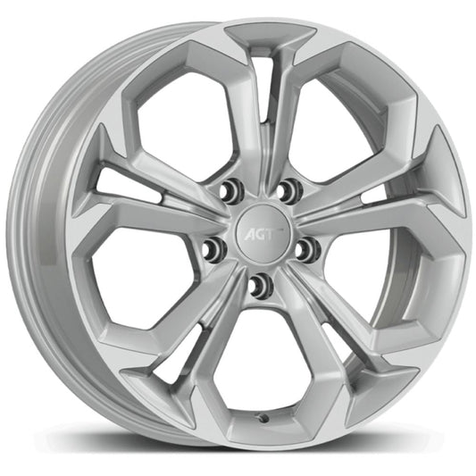 AGT Wheels 17 inç 5*108 ET35 Metalik Gri Jant Takımı (J-4592)